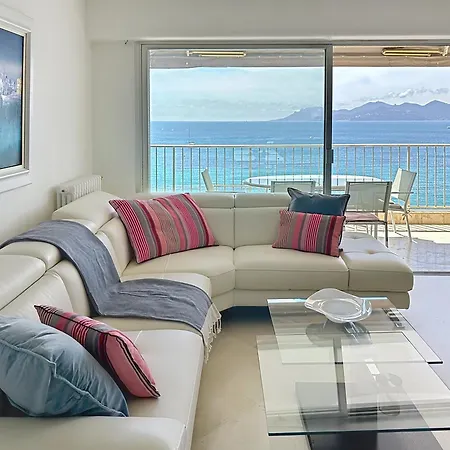 Beachfront 2-Bedroom Apartment With Balcony